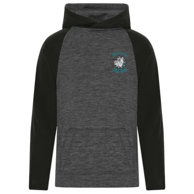 (E1LC) Youth Embroidered Mad Dog Performance Hoodie Thumbnail