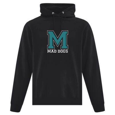 (D6FF) Unisex Ink Printed Varsity Hoodie Thumbnail