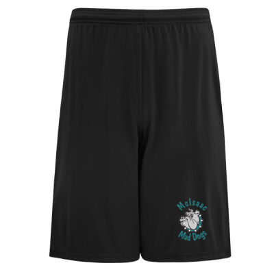 (E1LL) Unisex Embroidered Mad Dog Shorts Thumbnail